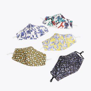 *NWT Tory Burch Printed Face Masks